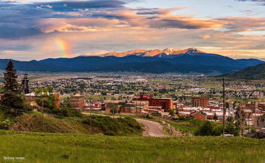 Butte, Montana is located in Western Montana